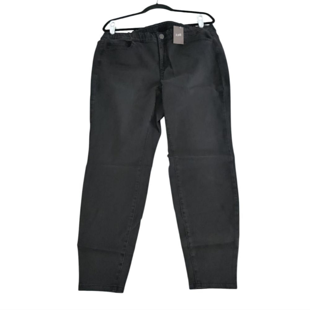 NWT J. Jill Black Wash Leggings Size 16W - Picture 3 of 8